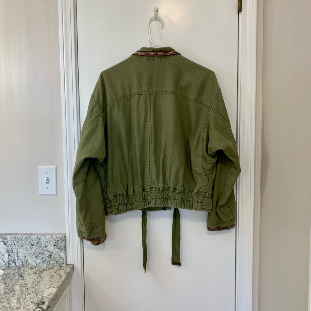Free People Flight Line Bomber Jacket - Picture 8 of 10